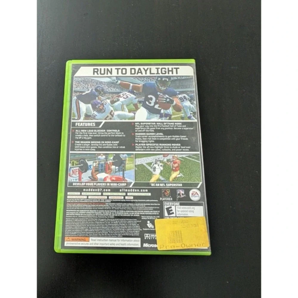 Madden 2007 (Microsoft Xbox 360) Seahawks CIB‎ Complete